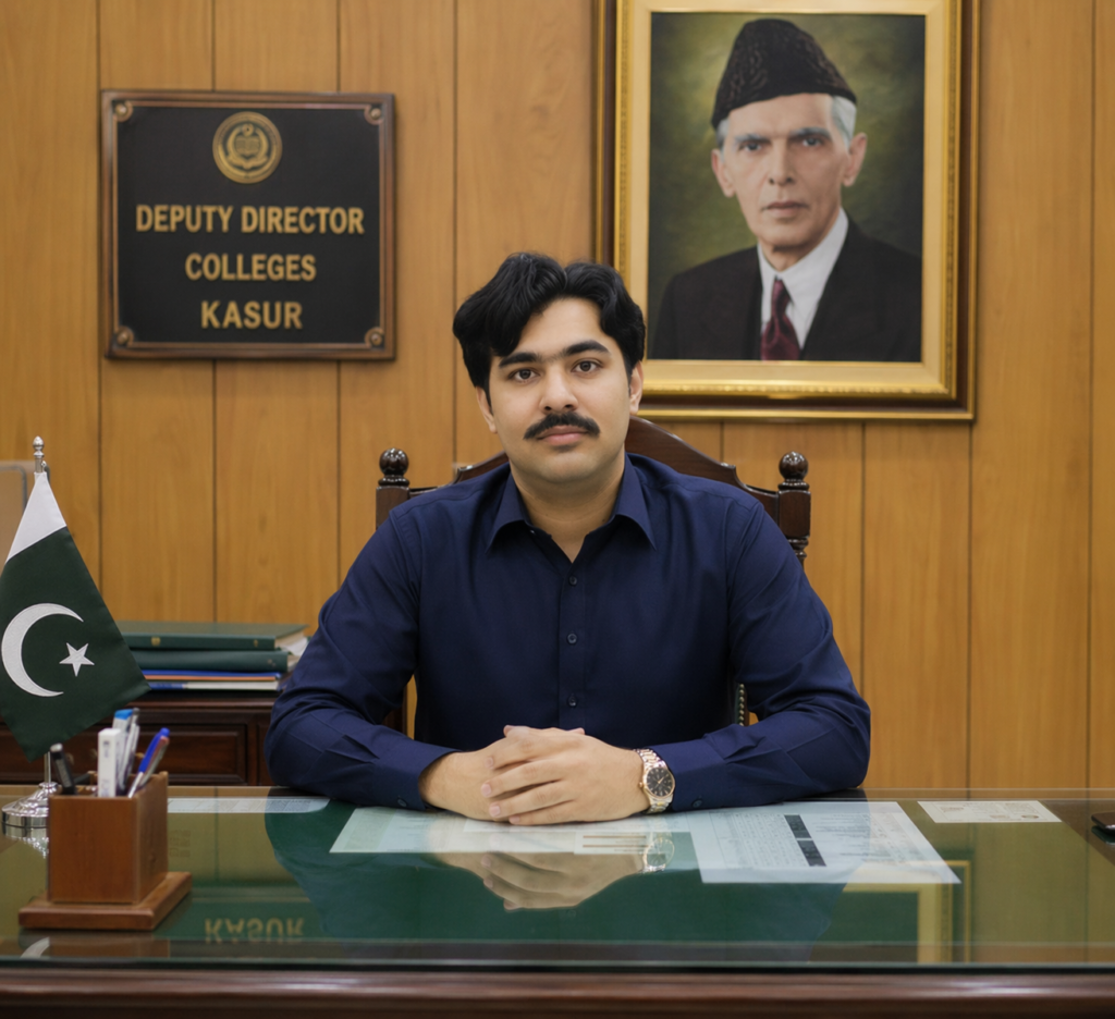 Mr. Ali Hameed, Deputy Director (Colleges), Kasur